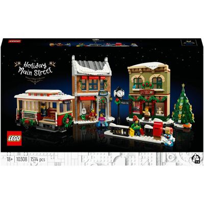 Weihnachtlich geschmückte Hauptstrasse (10308, LEGO Seltene Sets) Weihnachtlich geschmückte Hauptstrasse (10308, LEGO Seltene Sets)