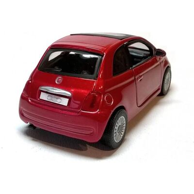 Bburago 18/43011 Official Fiat 500 2007 scale 1:32 metallic (Asst.18/43100,18/43000) red Bburago 18/43011 Official Fiat 500 2007 scale 1:32 metallic (Asst.18/43100,18/43000) red