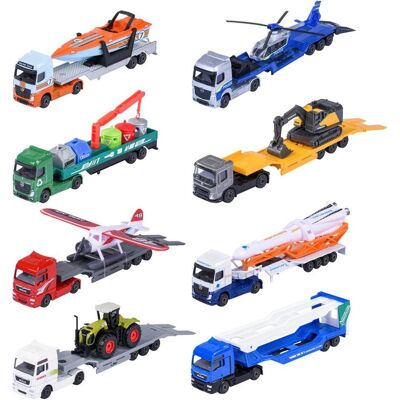 Majorette City Transporter, 8-sort. Majorette City Transporter, 8-sort.