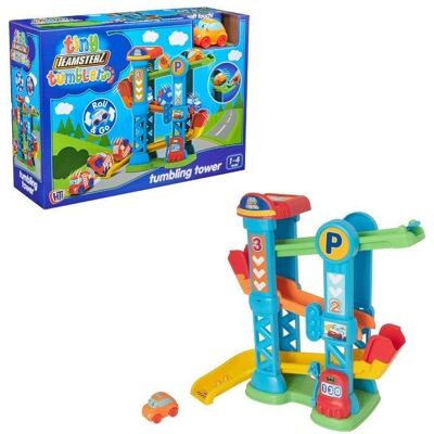 Teamsterz - Tumblers Tumbling Tower With 1 Car Teamsterz - Tumblers Tumbling Tower With 1 Car