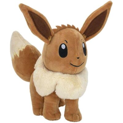 Jazwares Pokemon Peluche Eevee 20cm (20 cm) Jazwares Pokemon Peluche Eevee 20cm (20 cm)