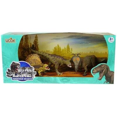 Hippo Dinosaurier 17cm 3St Hippo Dinosaurier 17cm 3St