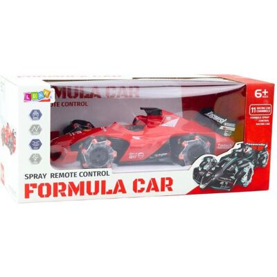 Lean Toys Sportwagen Ferngesteuerter Rc Racer Raucheffekt 2.4G Rot Lean Toys Sportwagen Ferngesteuerter Rc Racer Raucheffekt 2.4G Rot