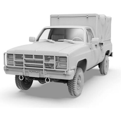 AK Interactive M1008 TROOP CARRIER WITH TARP AK Interactive M1008 TROOP CARRIER WITH TARP