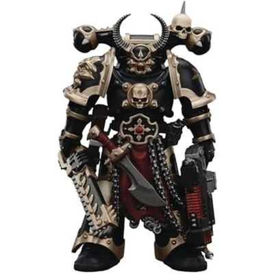 Joy Toy Warhammer 40k Actionfigur Chaos Space Marines Black Legion Chosen with Combi-melta and chainsword 20 Joy Toy Warhammer 40k Actionfigur Chaos Space Marines Black Legion Chosen with Combi-melta and chainsword 20