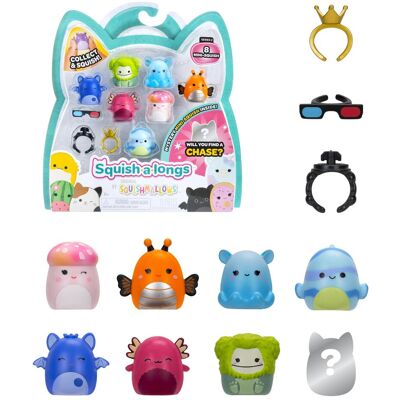Squishmallows Squish-a-longs Mini-Squish Pack of 8 - Sammelspielzeug Squishmallows Squish-a-longs Mini-Squish Pack of 8 - Sammelspielzeug
