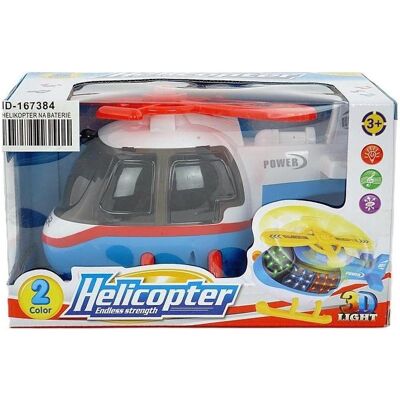 Teka Batteriebetriebener Hubschrauber mit Licht und Sound Teka Batteriebetriebener Hubschrauber mit Licht und Sound