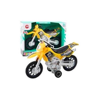 Lean Toys Crossbike Off-Road Drive Lights Sounds Gelb Lean Toys Crossbike Off-Road Drive Lights Sounds Gelb
