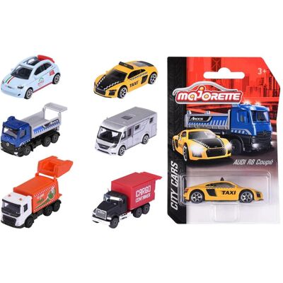 Majorette Stadtfahrzeuge - 6 Miniaturautos für Kinder Majorette Stadtfahrzeuge - 6 Miniaturautos für Kinder