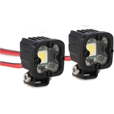 Absima 1:10 LED Zusatzscheinwerfer eckig (2 Absima 1:10 LED Zusatzscheinwerfer eckig (2