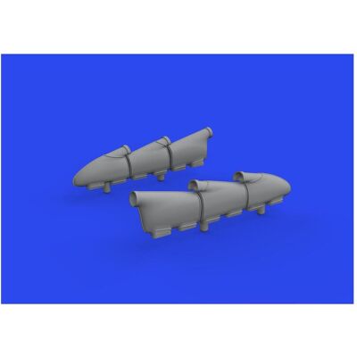 Eduard Hurricane Mk.I exhaust stacks PRINT 1/48 HOBBY BOSS Eduard Hurricane Mk.I exhaust stacks PRINT 1/48 HOBBY BOSS