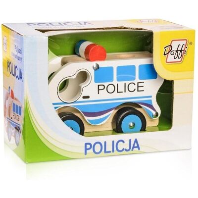 Daff Holzauto - Polizei Daff Holzauto - Polizei