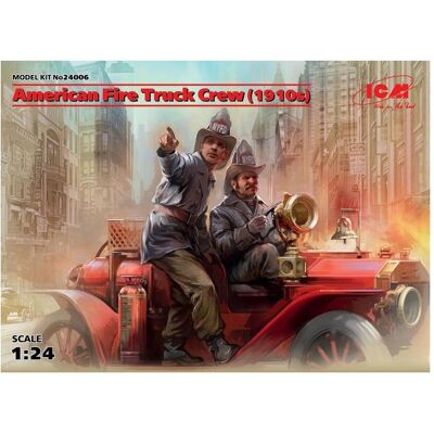 ICM American Fire Truck Crew(1910s)2 Figures ICM American Fire Truck Crew(1910s)2 Figures