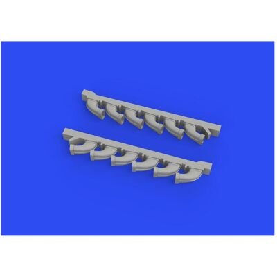 Eduard S-199 exhaust stacks PRINT 1/72 Eduard S-199 exhaust stacks PRINT 1/72
