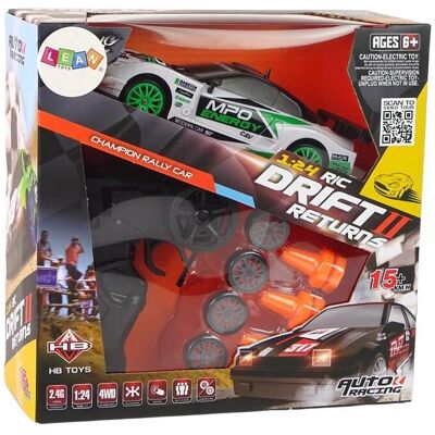 Lean Toys R/C-Sportwagen-Drift und Radwechsel 15 km/h Lean Toys R/C-Sportwagen-Drift und Radwechsel 15 km/h