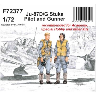 CMK Junkers Ju-87D/G Stuka Pilot and Gunner CMK Junkers Ju-87D/G Stuka Pilot and Gunner