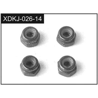 Absima M2.5 Nut (4) Absima M2.5 Nut (4)