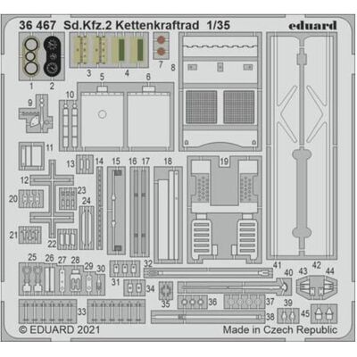 Eduard Sd.Kfz.2 Kettenkraftrad 1/35 for TAMIYA Eduard Sd.Kfz.2 Kettenkraftrad 1/35 for TAMIYA