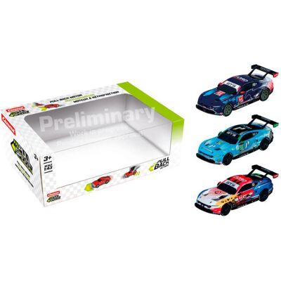 Carrera Ford Mustang GT3 - 3er Set Zinkmodelle - 1:43 Carrera Ford Mustang GT3 - 3er Set Zinkmodelle - 1:43