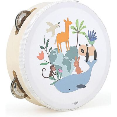 Vilac - Tambourine by Sarah Betz (7112) Vilac - Tambourine by Sarah Betz (7112)