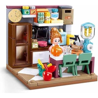 Sluban SL07251 - Mini Szene Küche Sluban SL07251 - Mini Szene Küche