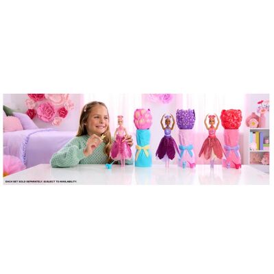Mattel Lalka Barbie BRB FLOWER REV KWIATOWA NIESPODZ 3MIX JMF56 WB3 Mattel Lalka Barbie BRB FLOWER REV KWIATOWA NIESPODZ 3MIX JMF56 WB3