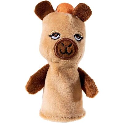 Heunec Fingerpuppe Capybara, Spielpuppe, Finger Puppe, Spielzeug, 9 cm, 392670 Heunec Fingerpuppe Capybara, Spielpuppe, Finger Puppe, Spielzeug, 9 cm, 392670