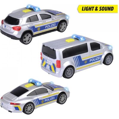 Dickie Police Unit, 3-sort. Dickie Police Unit, 3-sort.