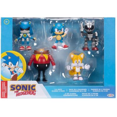 Jakks Pacific Sonic The Hedgehog - Figure Set 5 pcs 6cm (423644) Jakks Pacific Sonic The Hedgehog - Figure Set 5 pcs 6cm (423644)