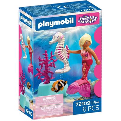 Playmobil 72109 Meerjungfrau mit Seepferdchen (72109) Playmobil 72109 Meerjungfrau mit Seepferdchen (72109)
