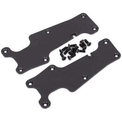 Traxxas querlenker-abdeckung schwarz vorn l/r + schrauben Traxxas querlenker-abdeckung schwarz vorn l/r + schrauben