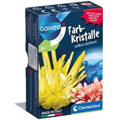 Clementoni MiniSet FarbKristalle selbst züchten Clementoni MiniSet FarbKristalle selbst züchten