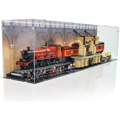 iDisplayit Acryl-Display f. LEGO 76405 Harry Potter Hogwarts Express – SE (Hintergrundmotiv & schwarzem Boden) iDisplayit Acryl-Display f. LEGO 76405 Harry Potter Hogwarts Express – SE (Hintergrundmotiv & schwarzem Boden)