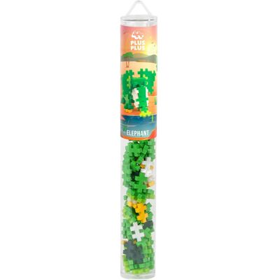 Plus Plus Elefant - 100 Stück Tube - Spielzeug Plus Plus Elefant - 100 Stück Tube - Spielzeug