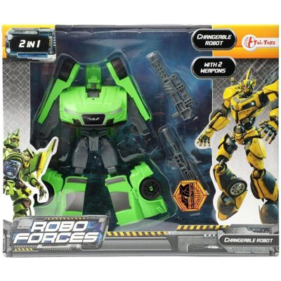Toi-Toys Roboforces ändern Roboter-Sportwagen Toi-Toys Roboforces ändern Roboter-Sportwagen
