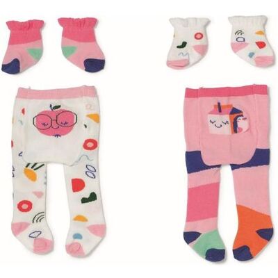 Zapf Creation BABY born Strumpfhose & Socken 2sort43cm Zapf Creation BABY born Strumpfhose & Socken 2sort43cm