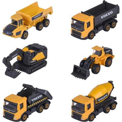 Majorette Volvo Construction 3 Pieces Set, 2-sort. Majorette Volvo Construction 3 Pieces Set, 2-sort.