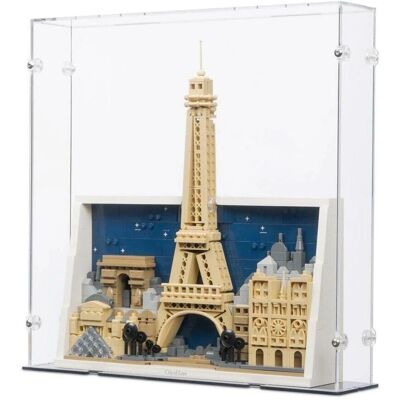 iDisplayit Acryl-Display für LEGO 21064 Paris – Stadt der Liebe (Mit schwarzem Boden) iDisplayit Acryl-Display für LEGO 21064 Paris – Stadt der Liebe (Mit schwarzem Boden)