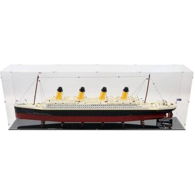 iDisplayit Acryl-Display für LEGO 10294 Titanic (Mit schwarzem Boden) iDisplayit Acryl-Display für LEGO 10294 Titanic (Mit schwarzem Boden)