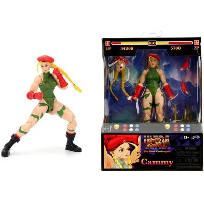 Jada Street Fighter II Cammy 6" Figure Jada Street Fighter II Cammy 6" Figure