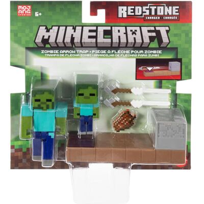 Mattel Minecraft Redstone Charged Zombie Arrow Trap Mattel Minecraft Redstone Charged Zombie Arrow Trap