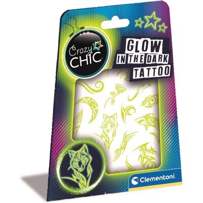 Clementoni Crazy Chic - Urban Tattoos leuchten im Dunkeln Clementoni Crazy Chic - Urban Tattoos leuchten im Dunkeln