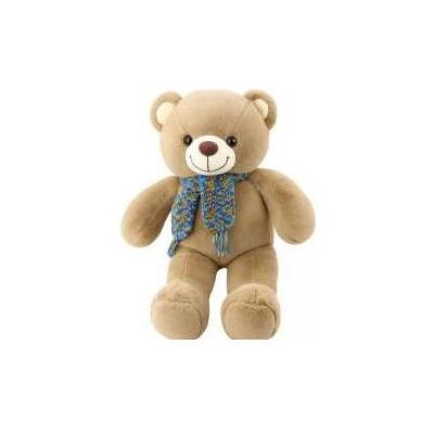 Lean Toys Lean Plüsch Maskottchen Knuddeliger Teddybär Bunter Wollschal Braun 55Cm (55 cm) Lean Toys Lean Plüsch Maskottchen Knuddeliger Teddybär Bunter Wollschal Braun 55Cm (55 cm)