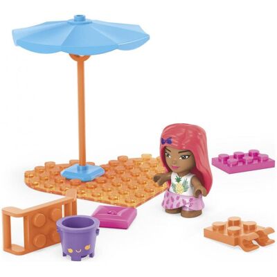 Mattel Barbie Beach Day Color Reveal Bricks for 4+ Years 16pcs HHP88 Mattel Barbie Beach Day Color Reveal Bricks for 4+ Years 16pcs HHP88