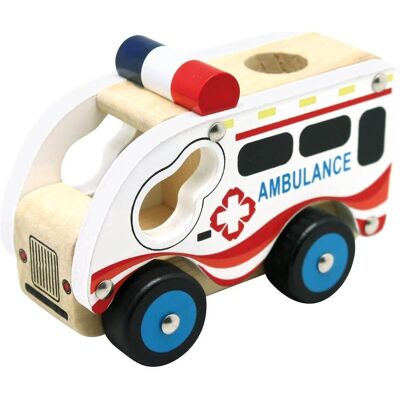 Bino Holzauto - Ambulanz Bino Holzauto - Ambulanz