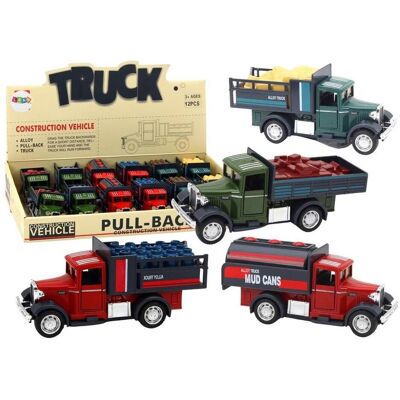 Lean Toys Aluminium Lieferwagen Licht Sound Mix Lean Toys Aluminium Lieferwagen Licht Sound Mix