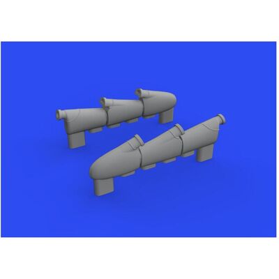 Eduard Hurricane Mk.I exhaust stacks for ARMA HOBBY Eduard Hurricane Mk.I exhaust stacks for ARMA HOBBY