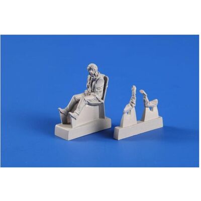 CMK P-51D Mustang Pilot ETO, Seated CMK P-51D Mustang Pilot ETO, Seated