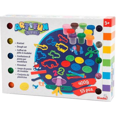 Art&Fun Mega Dough Pack - Modelliermasse-Set für Kinder Art&Fun Mega Dough Pack - Modelliermasse-Set für Kinder