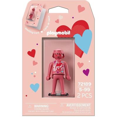 Playmobil Grusskarte: Liebe Playmobil Grusskarte: Liebe